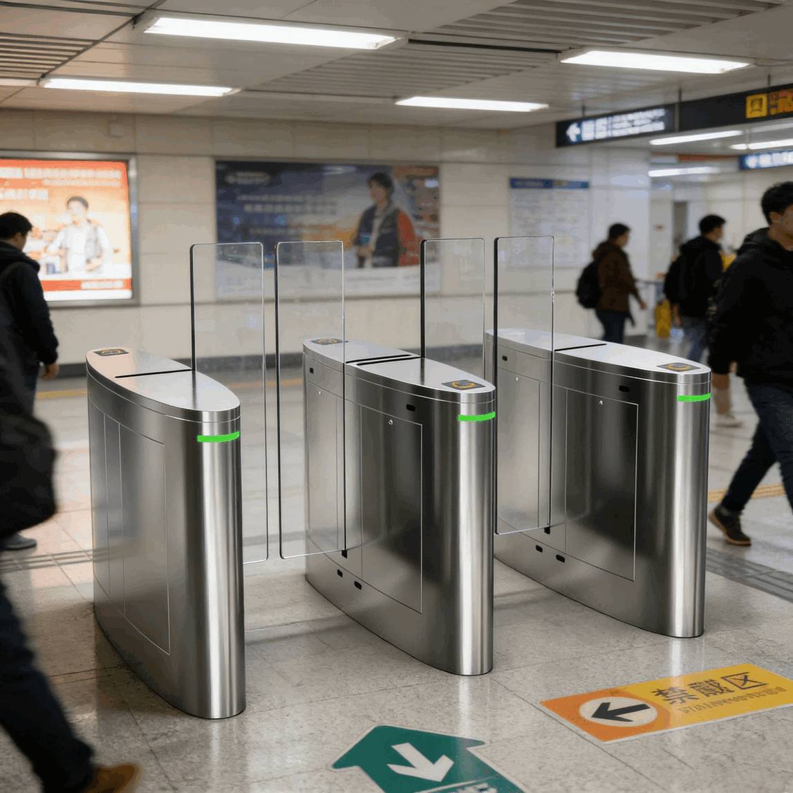 Hệ thống cổng xoay ba chấu (Tripod Turnstile) cảm biến quang học: Giải pháp quản lý lối vào tự động, kiểm soát dòng người ra vào hiệu quả cho tòa nhà và bãi đỗ xe