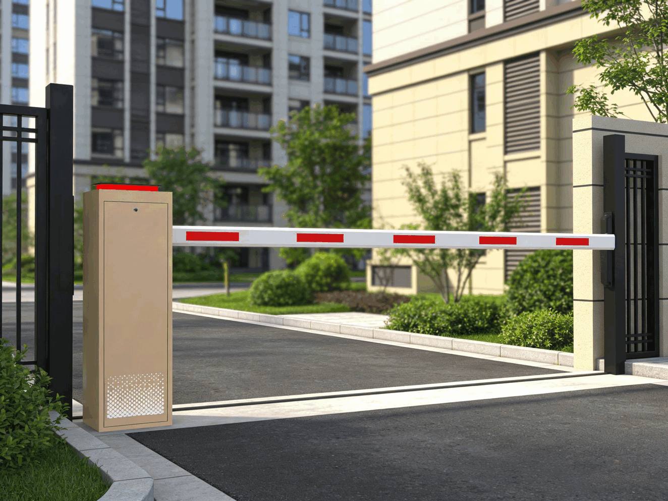 Hệ thống Barrier tự động vỏ kim loại cao cấp: Tích hợp đầu đọc thẻ IC, tiêu chuẩn chống nước IP65, giải pháp kiểm soát lối vào chuyên nghiệp cho khu thương mại