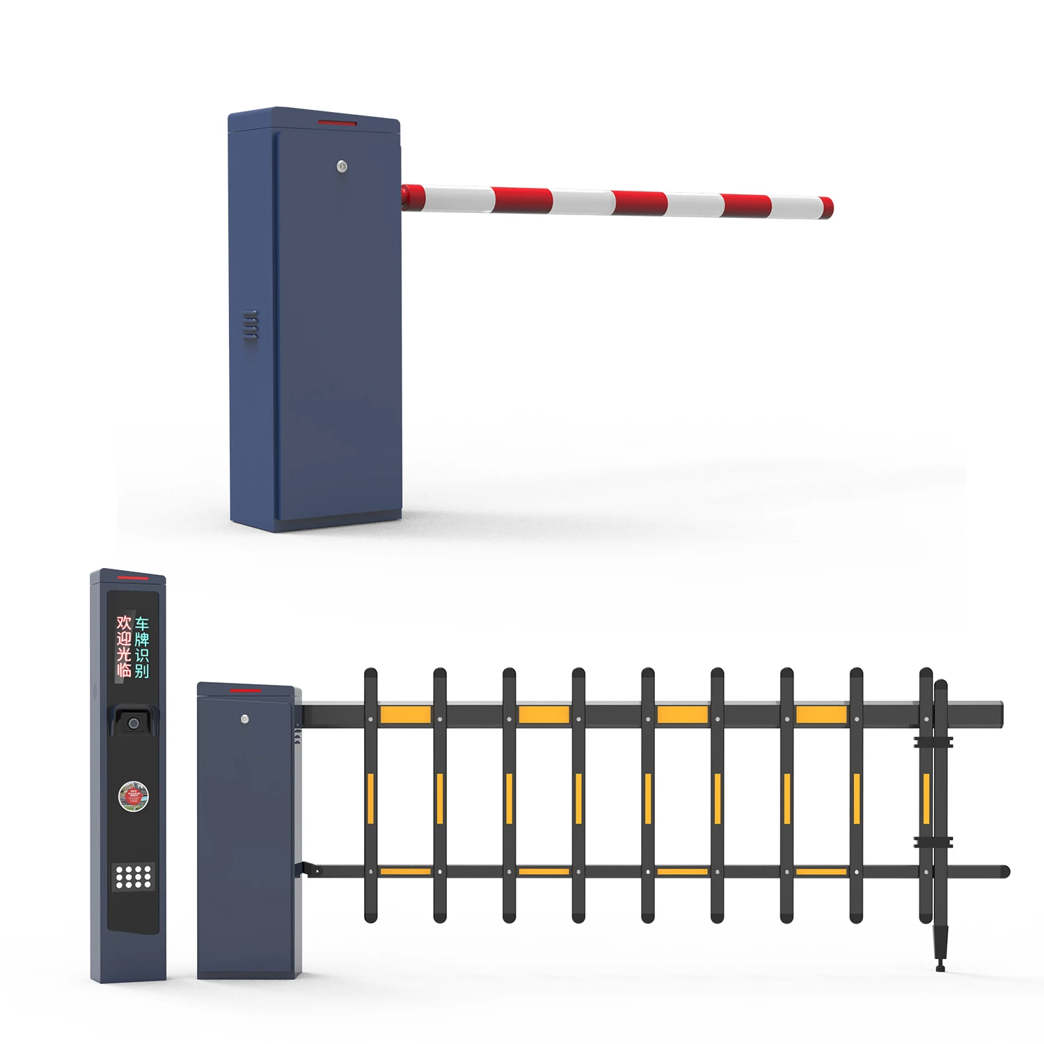 Hệ thống Barrier tự động tốc độ cao (High-speed): Tiêu chuẩn IP65 và công nghệ chống va đập (Anti-crash) an toàn tuyệt đối
