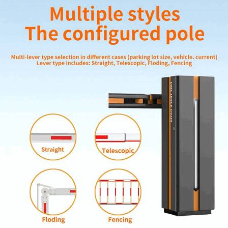 Hệ thống Barrier tự động tốc độ cao (High-speed): Tích hợp động cơ không chổi than (Brushless) với tính năng điều chỉnh tốc độ linh hoạt, giải pháp quản lý lưu lượng giao thông thông minh