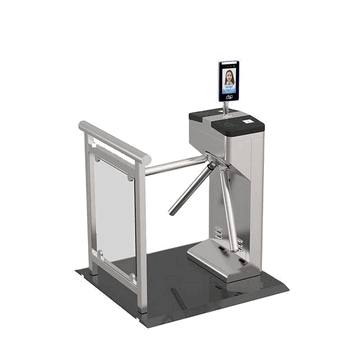 Hệ thống cổng xoay cánh gập (Wing Gate) động cơ không chổi than: Tích hợp nhận diện khuôn mặt AI và mã QR, giải pháp kiểm soát ra vào hiện đại cho văn phòng công nghệ