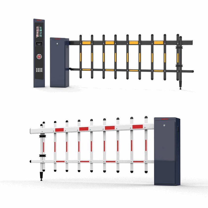 Hệ thống Barrier tự động điện áp thấp (Low Voltage): Tích hợp dải đèn LED cảnh báo độ sáng cao, giải pháp kiểm soát xe ra vào an toàn tuyệt đối