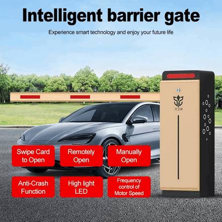 Hệ thống Barrier tự động cần thẳng 6 mét: Giải pháp kiểm soát lối vào chuyên dụng cho nhà kho, nhà máy và khu vực logistics (Barrier công nghiệp)