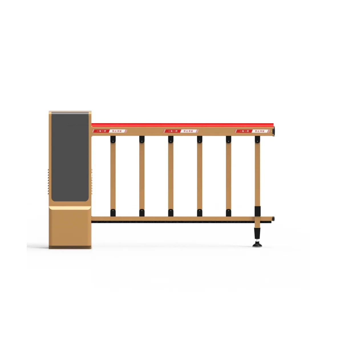 Barrier tự động cần thẳng điều chỉnh độ dài linh hoạt từ 1m đến 6m: Giải pháp kiểm soát bãi đỗ xe tối ưu