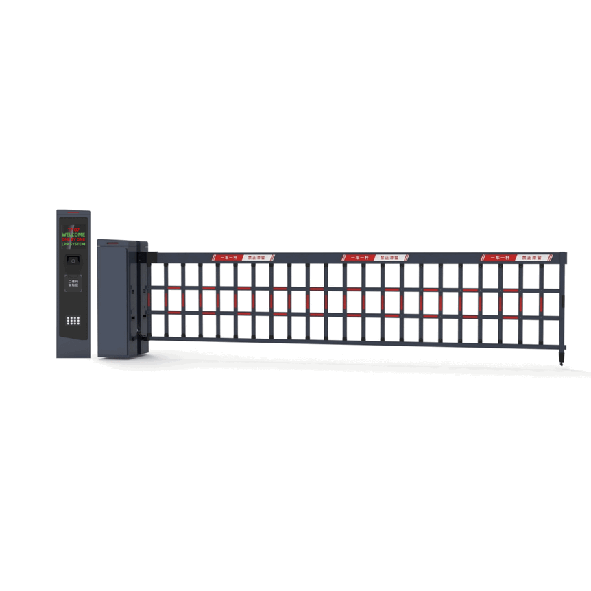 Hệ thống Barrier tự động motor DC 24V chuyên dụng cho kho vận: Giải pháp kiểm soát lối vào tốc độ cao, độ bền công nghiệp cho trung tâm Logistics và kho phân phối