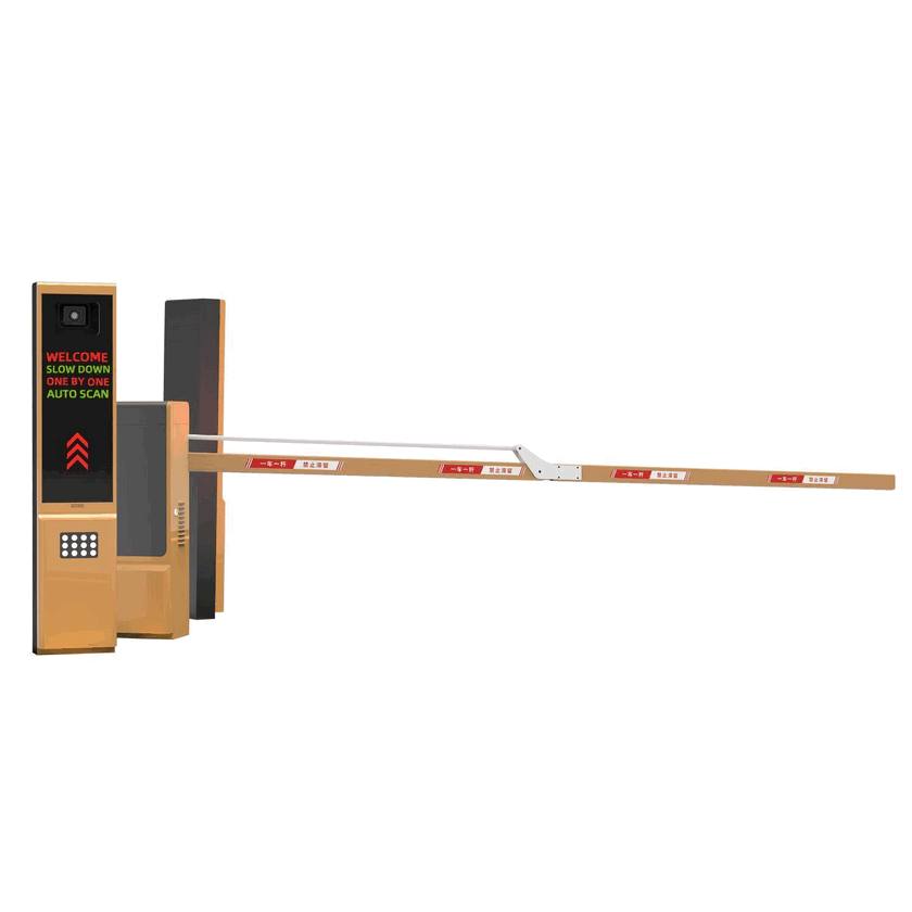 Hệ thống cổng barrier tự động kiểm soát bãi đỗ xe: Tích hợp cánh tay chắn có đèn tín hiệu giao thông (LED) đảm bảo an toàn tuyệt đối cho lối vào