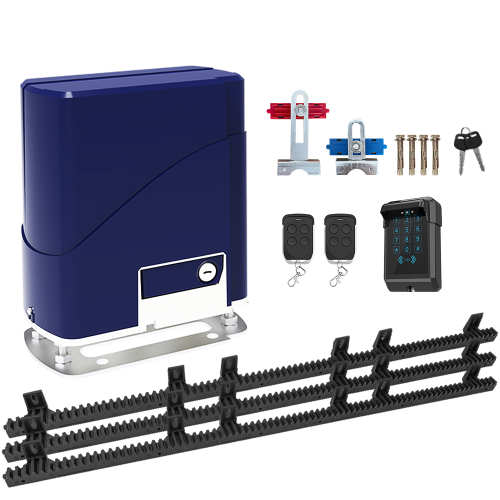 Mô Tơ Cửa Cổng Lùa Tự Động 800kg - Thiết Bị Đóng Mở Cổng Trượt Điều Khiển Từ Xa Baroxon
