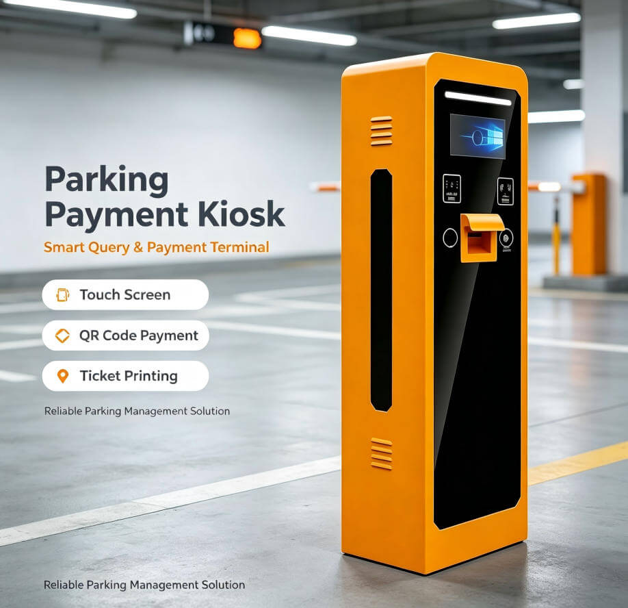 Hệ thống quản lý bãi đỗ xe thông minh cho xe máy: Tích hợp Camera ANPR nhận diện biển số, màn hình hiển thị đa ngôn ngữ và giải pháp vé điện tử chuyên nghiệp