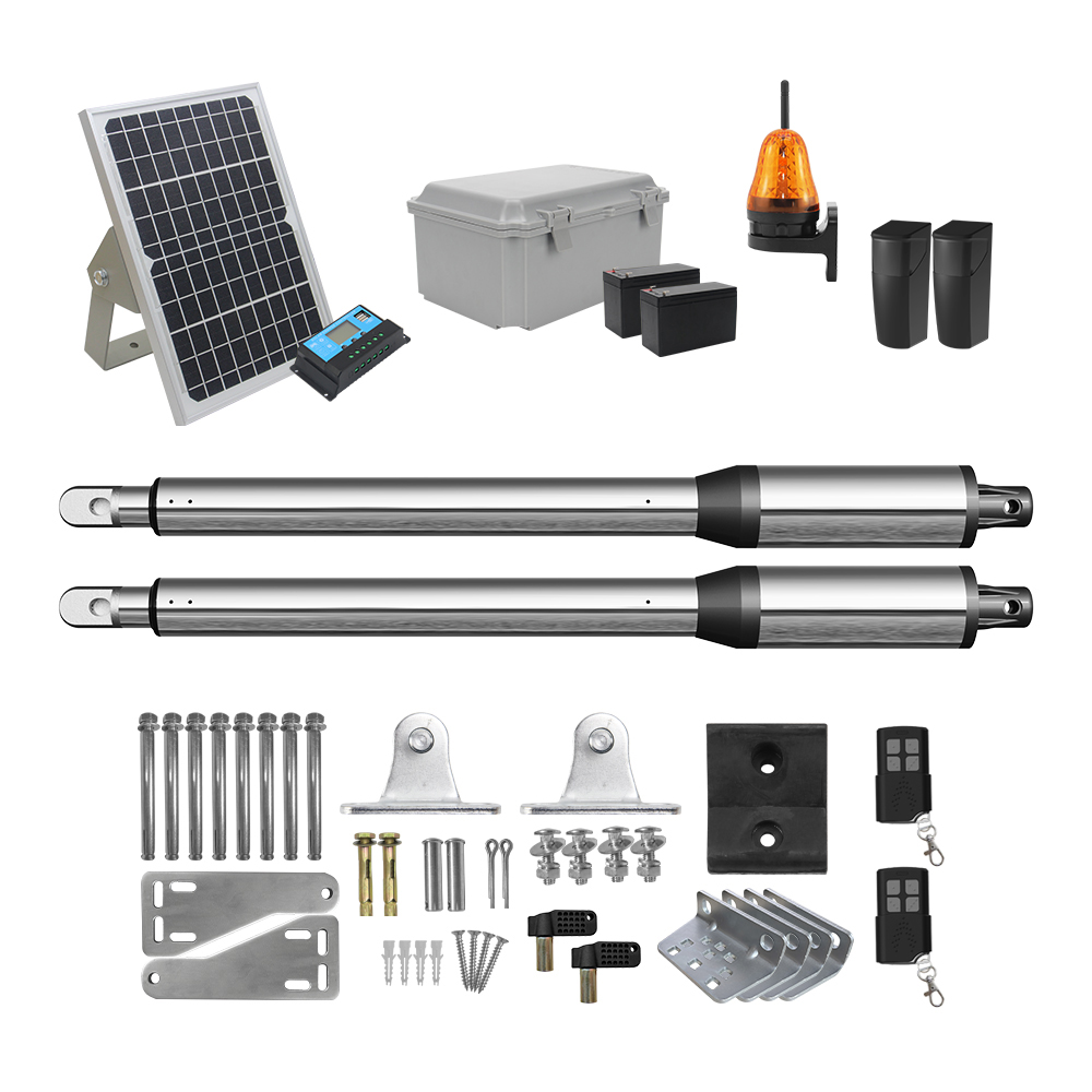 Mô Tơ Cổng Mở Xoay Tự Động Tấm Cánh Đôi 24VDC - Thiết Bị Mở Cổng Tự Động Cho Cửa Biệt Thự